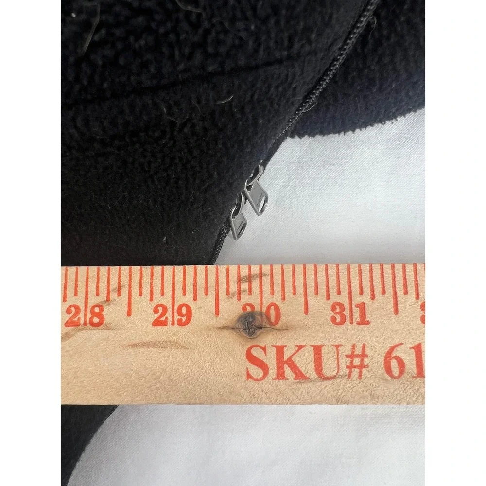 The North Face Black Fleece Jacket Men‎ Size Medium Polartec Zip Up Outdoor